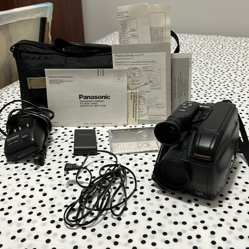 Panasonic Palmcorder IQ PV-iq204 25 max pts